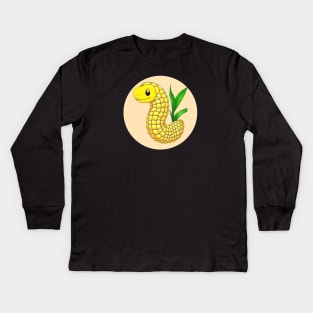 Corn Snake Kids Long Sleeve T-Shirt